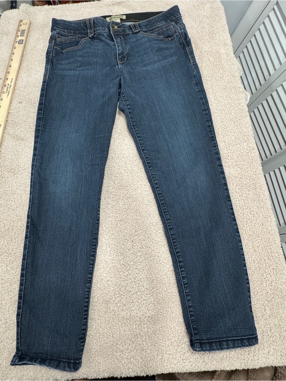 Democracy Ab’solution Booty Lift Jeans Size 14 Blue Stretch Denim